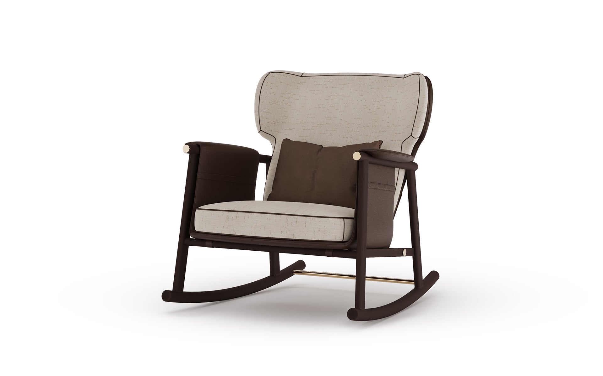 Fauteuil à bascule Chloe MyFace – vue trois-quarts officielle