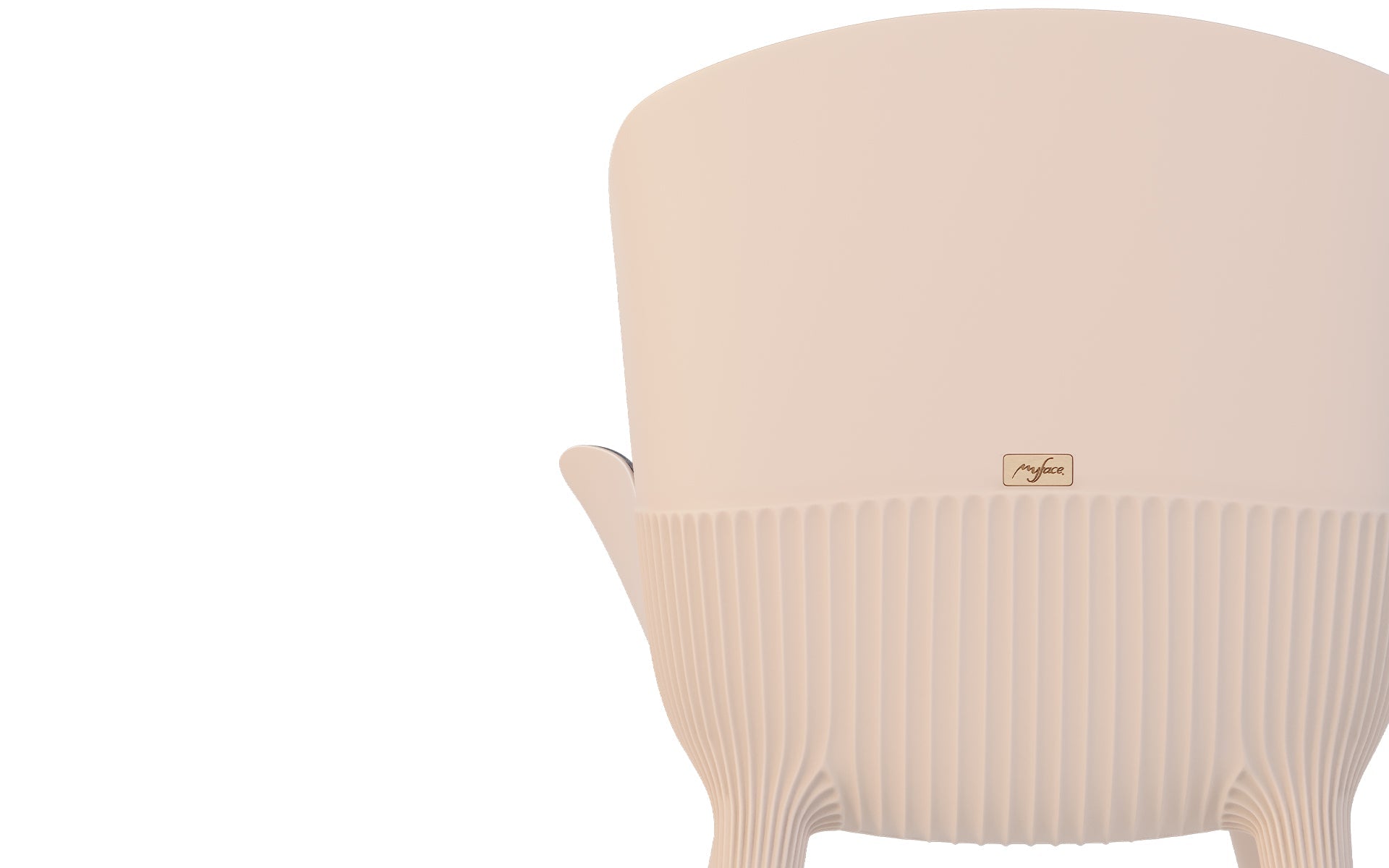Fauteuil Eleanor MyFace – détail du dossier officiel