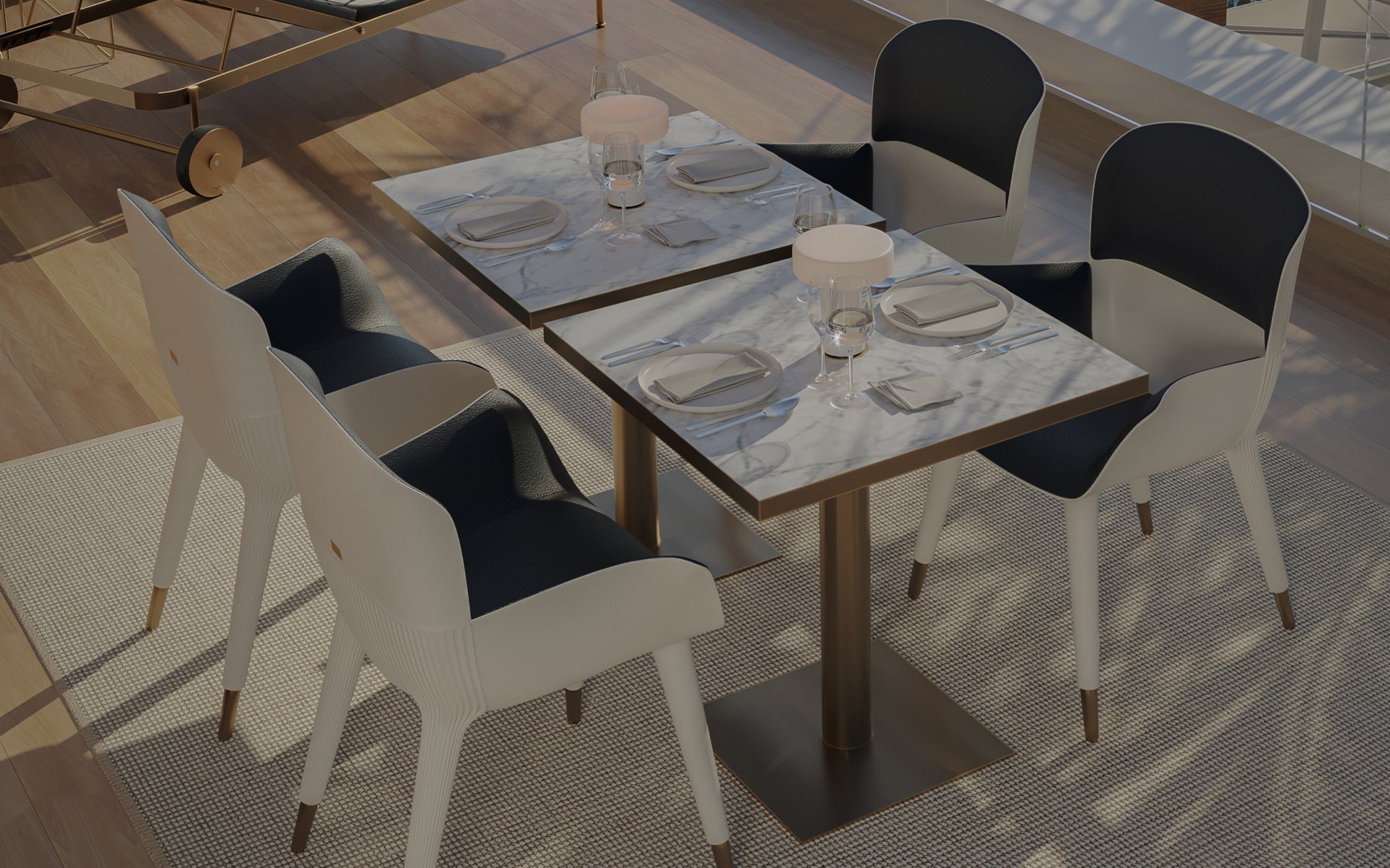Fauteuil Eleanor MyFace – composition de repas officielle