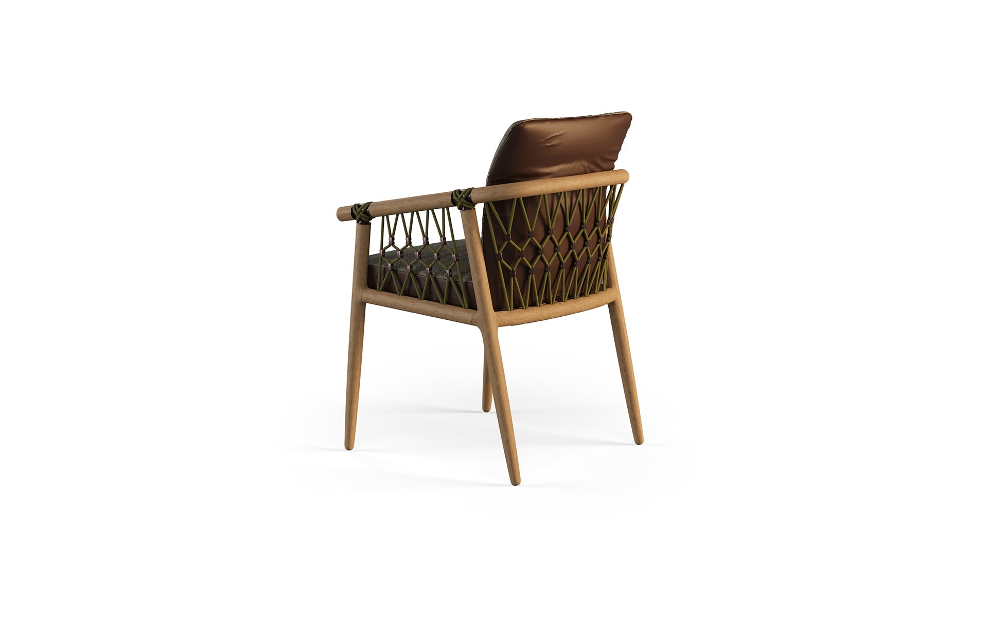 Fauteuil de salle à manger Tupi MyFace – vue arrière officielle