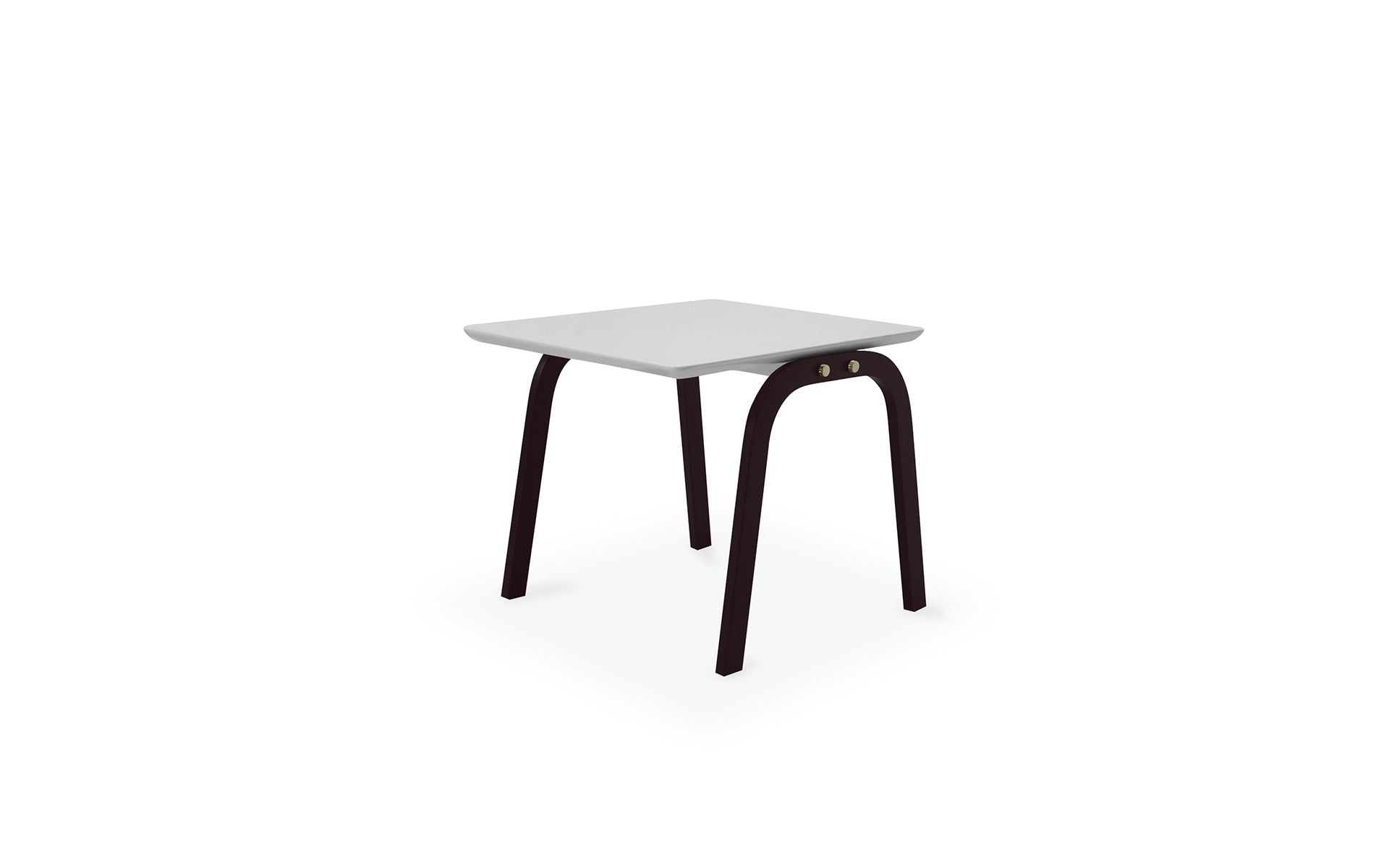 Table d’appoint Ribbon MyFace – vue trois-quarts
