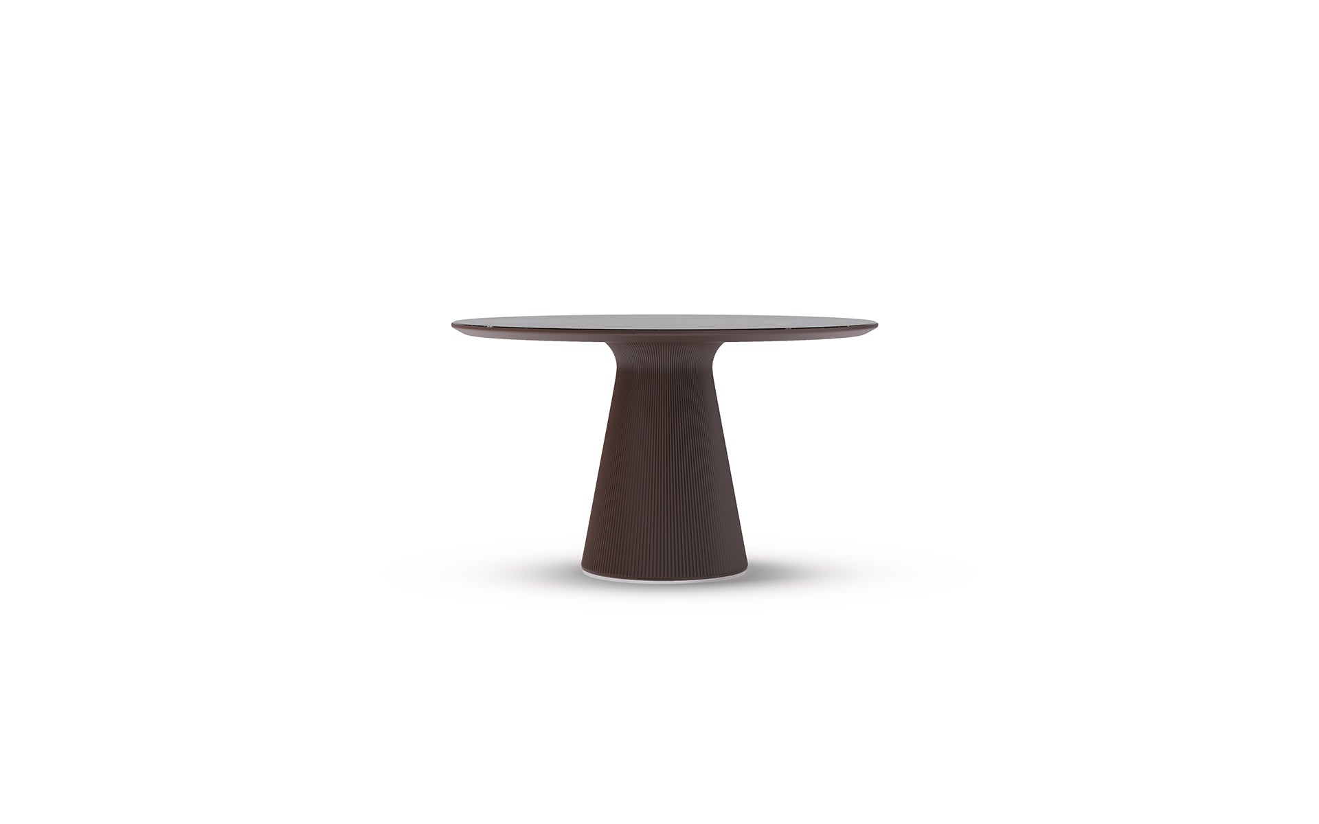 Table à manger ronde Eleanor MyFace – vue frontale officielle