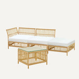 Ensemble Maggie - Salon de jardin modulable haut de gamme