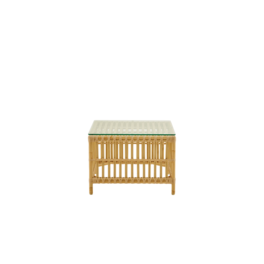 TABLE BASSE CAROLINE AVEC PLATEAU VERRE
