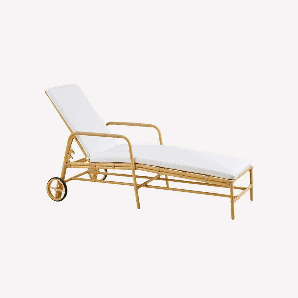 BAIN DE SOLEIL JOSEPHINE AVEC COUSSIN D'ASSISE