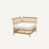 MODULE D'ANGLE MAGGIE AVEC COUSSIN D'ASSISE ET DOSSIER