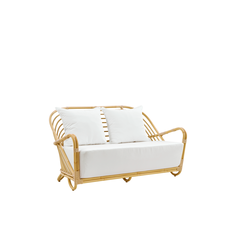 CHARLOTTENBORG 2-SEATER SOFA WITH SEAT CUSHION AND BACKREST