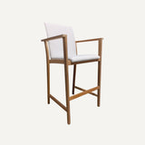 Tabouret haut avec accoudoirs PEARL